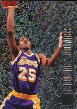 1996-97 Fleer Skybox Metal EDDIE JONES LAKERS MAVERICKS HEAT