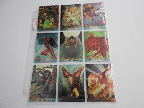 1995 Fleer Ultra X-MEN Marvel Lot of 9 Cards