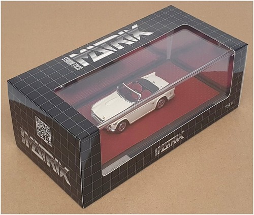 Matrix 1/43 Scale MX41902-043 - 1967-68 Triumph TR5 PI - New White - Picture 5 of 5