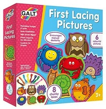 Premium Toys First Lacing Pictures Threading Toy Ages 3 Years Plus Uk