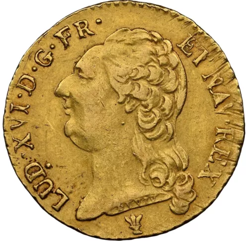 France 1787 I - Louis XVI - Louis d'Or - Limoges Mint - NGC AU Details