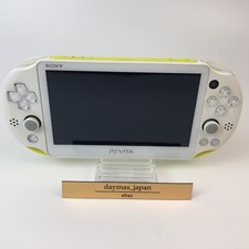   Very Good  Sony PS Vita PCH-2000 Lime Green / White Wi-Fi Model Console only Re