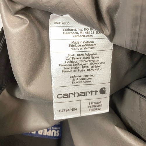 Carhartt Super Dux Hose Herren Gr.S schwarz Gore-Tex Relaxed Fit leicht 104794 - Bild 4 von 11