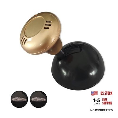 Joystick Car Push Start Button Cover, Engine Start Stop Button Cover, Gold