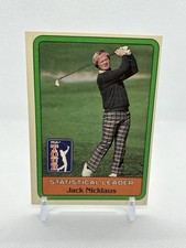 1981 Donruss Jack Nicklaus Statistical Leader Card