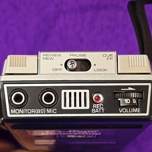 Vtg Panasonic Recorder Model No. RN-166 Microcassette Silver TESTED WORKS W/ Box - Picture 7 of 9