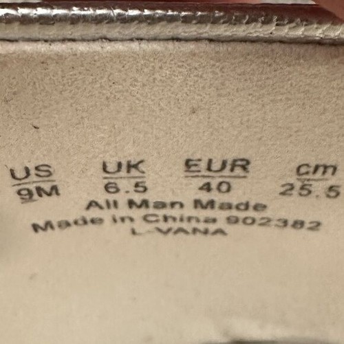 Franco Sarto Vana Damen-Ballerinas silbermetallic 9 eckige Zehenpartie - Bild 4 von 6