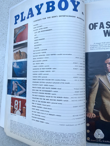 Playboy Magazine September 1971 Number 9 Volume 18 Vintage Rare with Centrefold - Picture 7 of 13