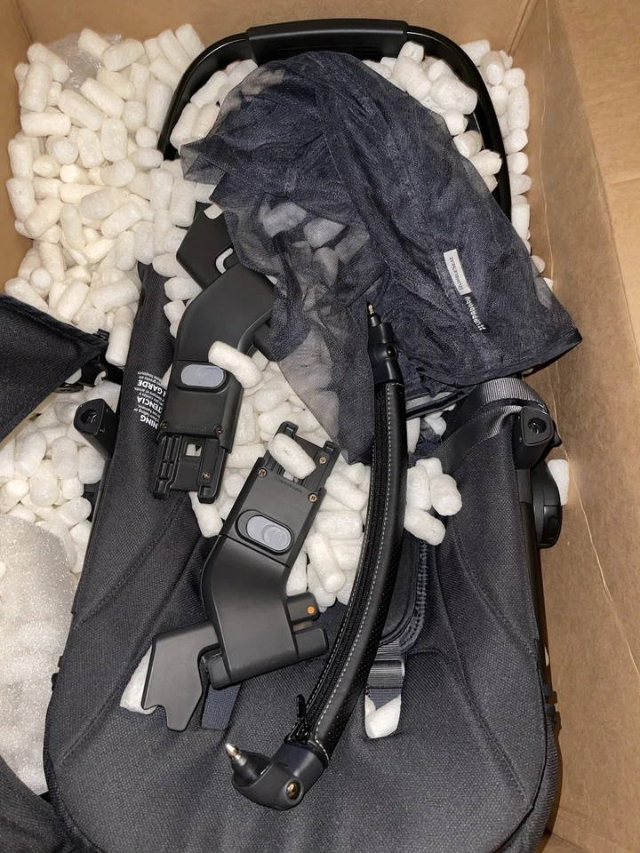 Uppababy RumbleSeat V3 Jake Charcoal Rumble Seat For Vista Stroller - Image 2 of 4