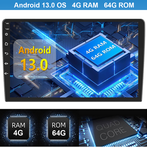 4+64G For Ford F150 2009-2014 Android 13 Apple Carplay Car Stereo Radio GPS Navi - Picture 4 of 14