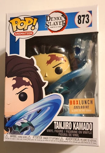 Funko Pop Demon Slayer #873 Tanjiro Kamado GITD, Box Lunch Exclusive