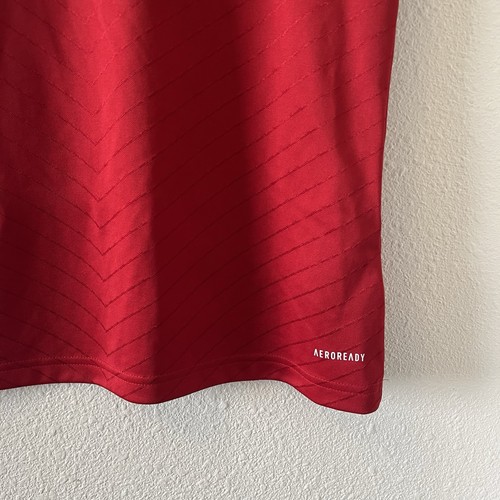 Adidas MLS Soccer Jersey Men’s Size Sm Slim Fit Coca Cola Red Coke Shirt Promo - Picture 6 of 16