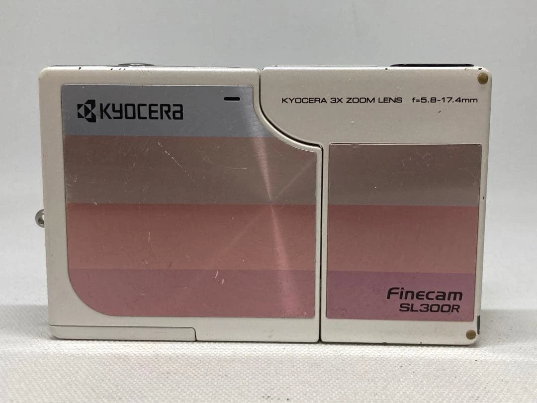 概ね美品　KYOCERA　Finecam SL300R　撮影例有　c01a182 概ね美品 KYOCERA Finecam SL300R 撮影例有 c01a182 【公式通販】