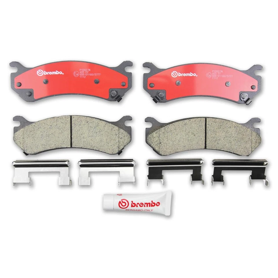 Pastillas de freno traseras Brembo de cerámica para Chevrolet Avalanche 2500 2002-2006 Foto 3 de 3