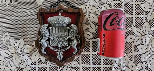 Coat Of Arms Wood & Metal Wall Display - Picture 6 of 6