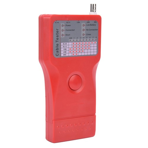 5 In-1 Network Cable Tester 1394 Line Tester BNC Meter With FI - Afbeelding 2 van 10
