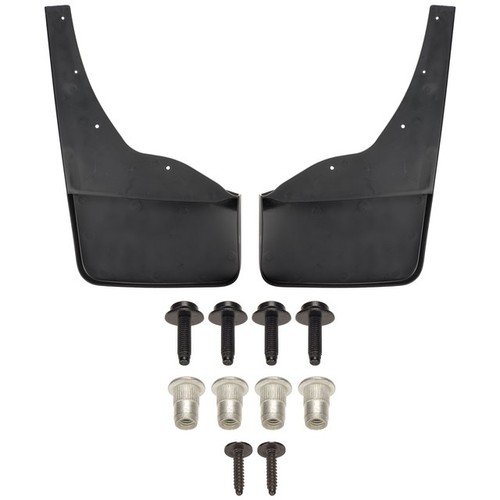 OEM Genuine GM Front Molded Splash Guards Mud Flaps 14-19 GMC Sierra 22894860