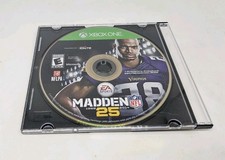 NFL Madden 25 (Twenty Five) 1989-2014 (Microsoft Xbox One, 2013) -- Disc Only