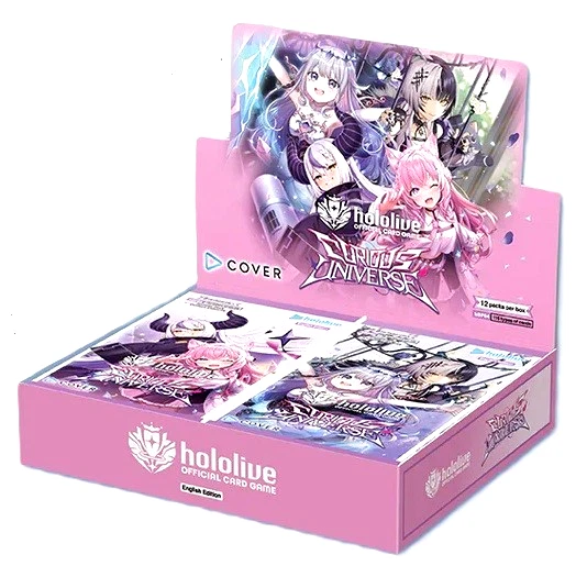 Hololive OCG English Set 04 Curious Universe Booster Box Sealed