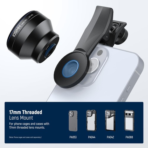 NEEWER 105mm macro lens with 17mm screw lens clip and 67mm filter adapter ring, - Picture 8 of 9