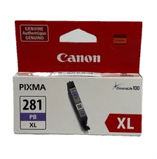 Canon Pixma CLI-281 XL PB High Yield Ink Cartridge Photo Blue CLI-281XL