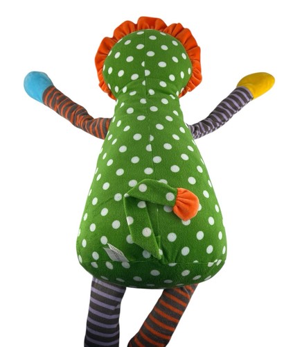 Sams Club Lion Plush Cat Stuffed Animal Polka Dot Striped 40" Tall Colorful - Picture 10 of 14