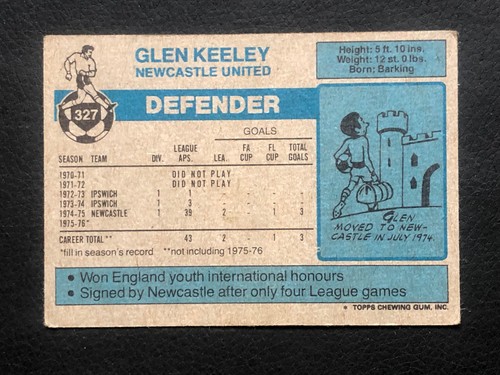 Topps Fußball Karten 1976-77 - Blue Backs - Clubs L bis W - Bild 93 von 257