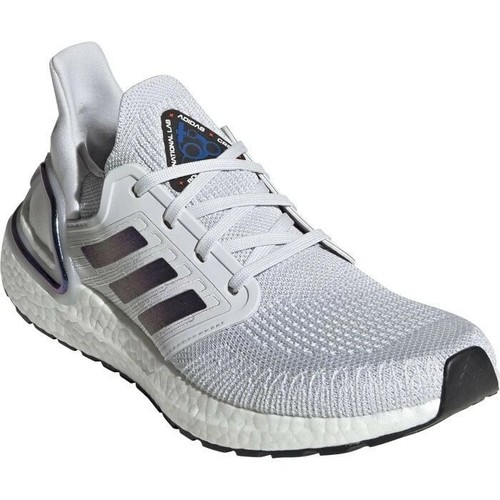 Adidas Ultra Boost 20 Men’s Running Shoe – Dash Grey/Boost Blue NEW/BNIB - Picture 7 of 9
