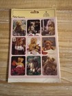 Vintage 1985 Gibson Greetings Precious Bear Stickers New/sealed