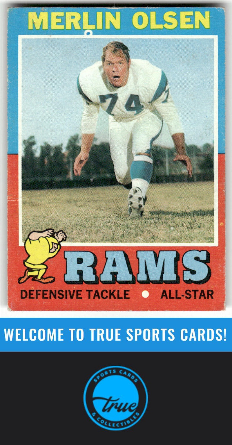 1971 Topps #125 Merlin Olsen