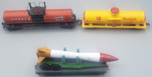 Tankers Hooker Chemicals #56656 escala HO y modelo de ferrocarril Kodak Ct-501 | Zustand: Used