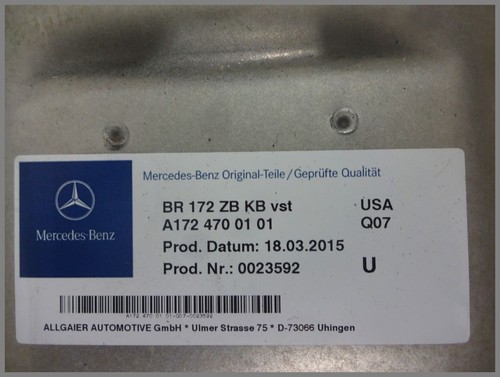 Mercedes Benz R172 SLK Tank Kraftstoffbehälter 1724700401 Benzintank Original - Picture 3 of 3
