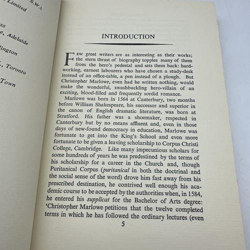Selten! Edward II von Christopher Marlowe - 1949 - 1. Auflage! Mit Original DJ-7 - Bild 10 von 12
