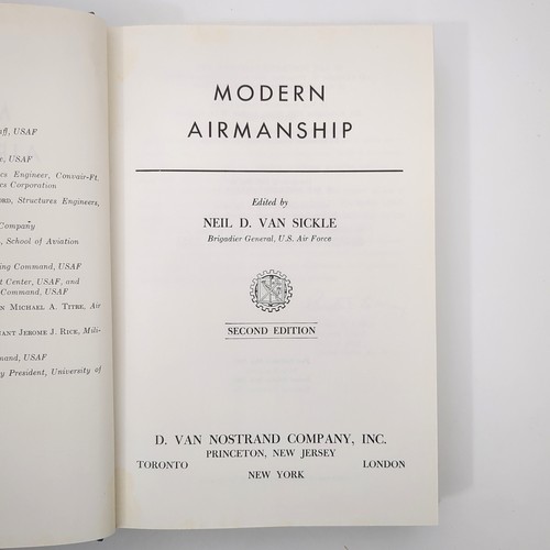 Modern Airmanship Aviation Training Pilot Hardcover Book Neil Van Sickle 1962 - Imagen 8 de 24