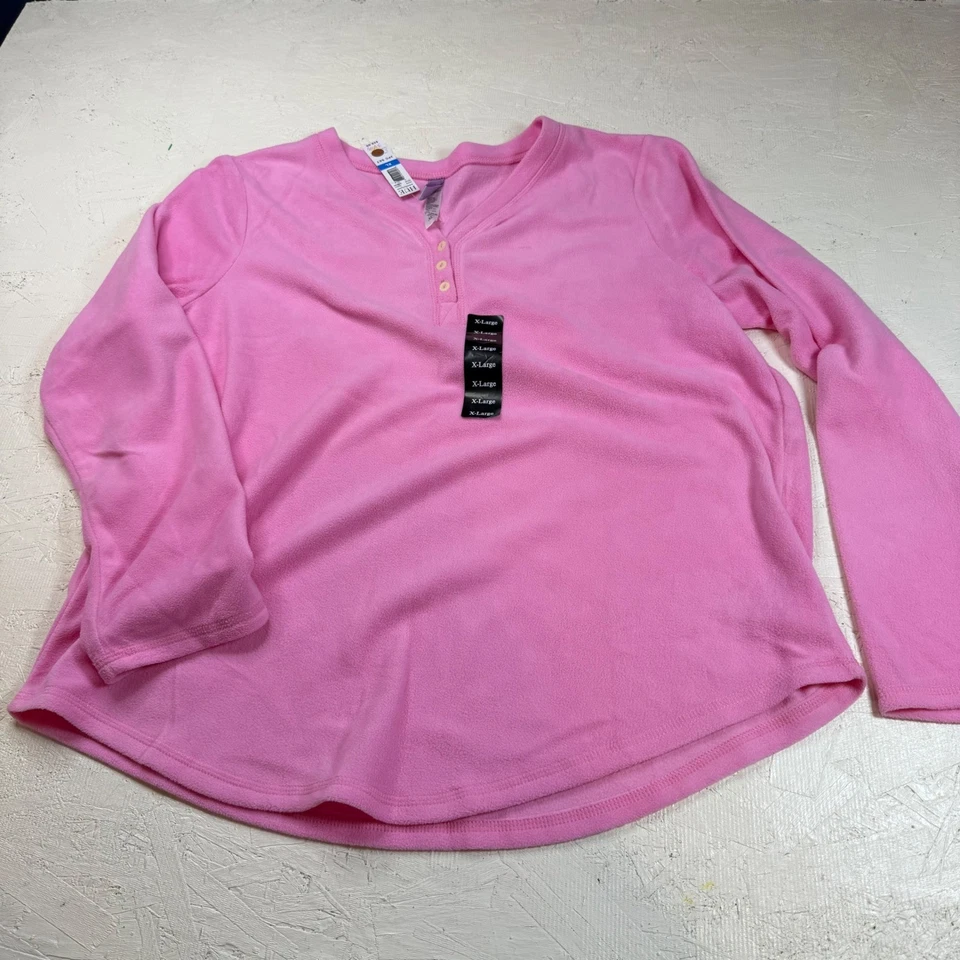 Conjunto de pijama para mujer Hue XL rosa polar 2 piezas ropa de dormir salón gato lunares Foto 2 de 4