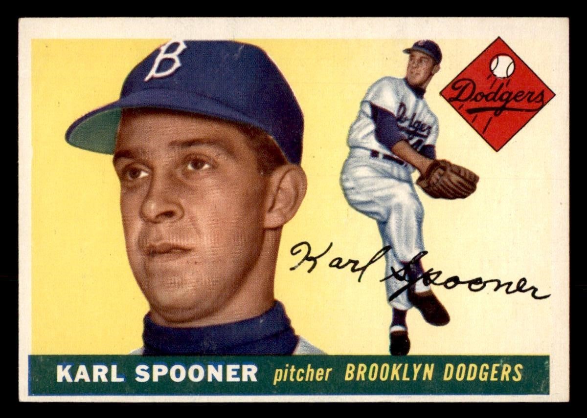 1955 Topps Baseball #90 Karl Spooner EX/MT *m2