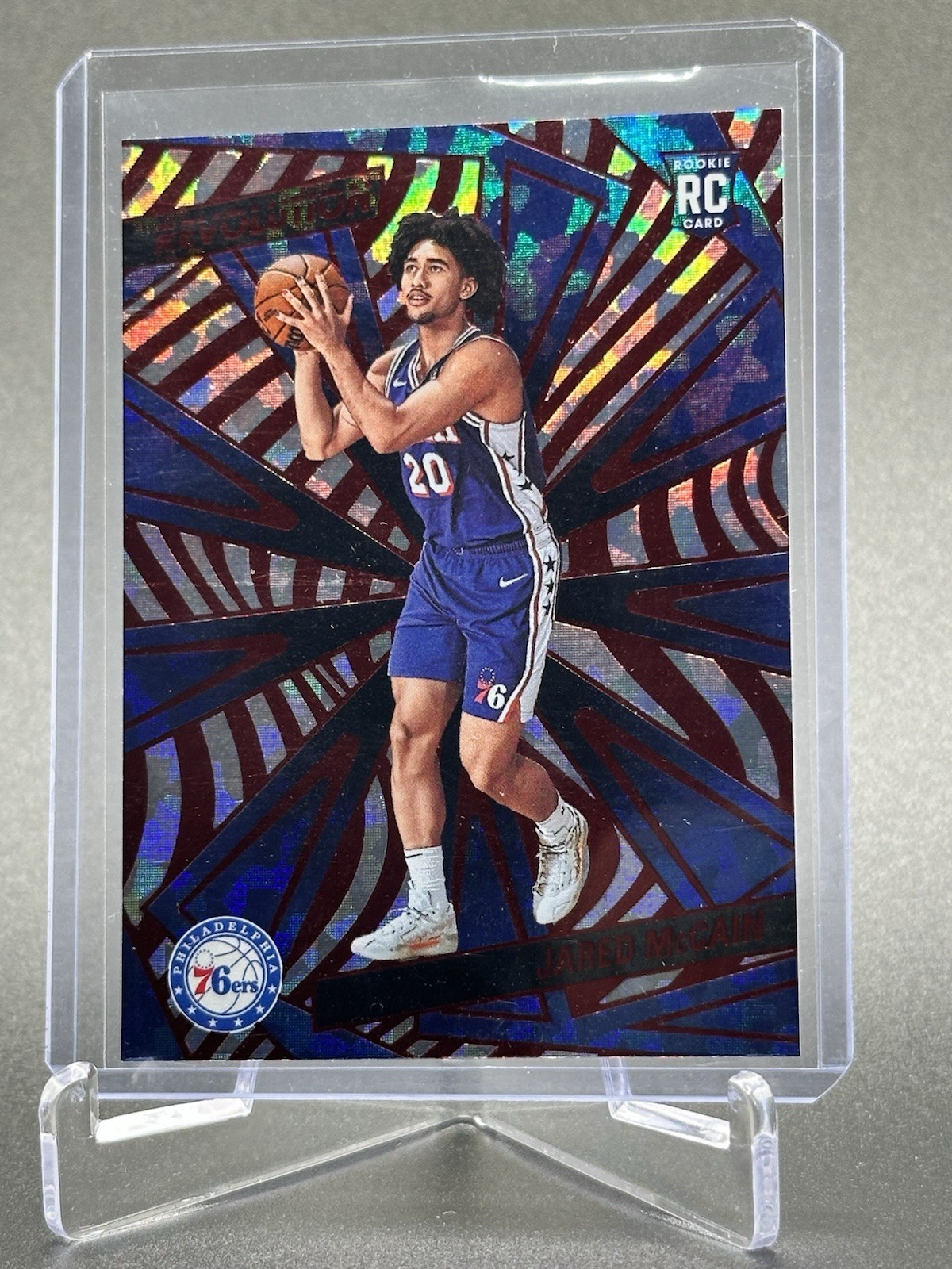 2024-25 Panini Revolution - Rookies Jared McCain #124 Chinese New Year (RC)