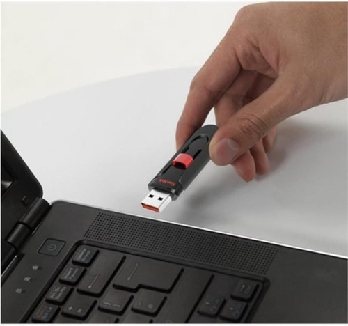 SanDisk Cruzer Glide 64 GB USB Flash Drive USB 2.0, Black & Red - Afbeelding 2 van 10