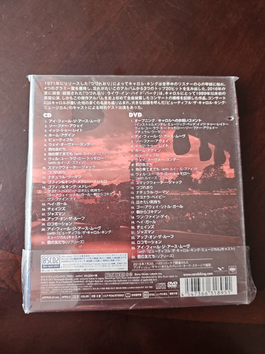 New Carole King Tapestry Live at Hyde Park Limited Edition with DVD from Japan - Imagen 2 de 6