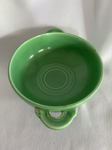 Vintage Fiesta *Light Green* Cream Soup Bowl "Very Nice" - Picture 2 of 9