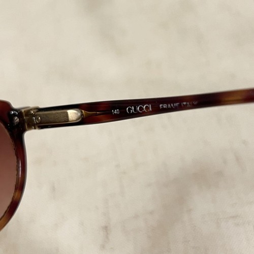 Gucci Sonnenbrille Vintage Schildpatt gemustert M4_0709 - Bild 3 von 5
