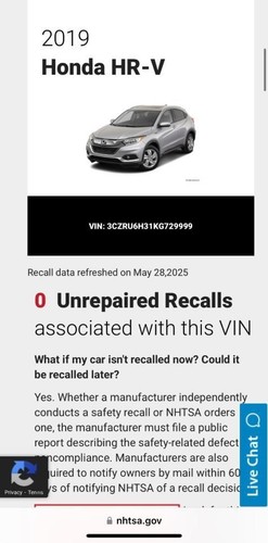 Driver Left Tail Light Quarter Mounted Fits 19-22 HR-V 201950 - Picture 9 of 9