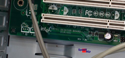 Computer Desktop Intel Board D101GGC Computer PC Parallel LPT Port Windows XP - Picture 5 of 7