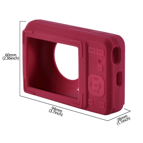 Custodia protettiva in silicone per fotocamera digitale Kodak PIXPRO FZ55 antiurto - Foto 26 di 28