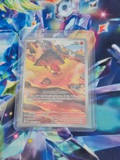 Pokemon Magby 186/182 SV04: Paradox Rift Holo Illustration Rare