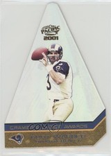 2001 Pacific Cramer's Choice Awards Missing Serial Number Kurt Warner #9 HOF