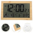 2 Stück Multifunktions-Wecker-Hängekalender-Uhr mit großer Zahlenanzeige