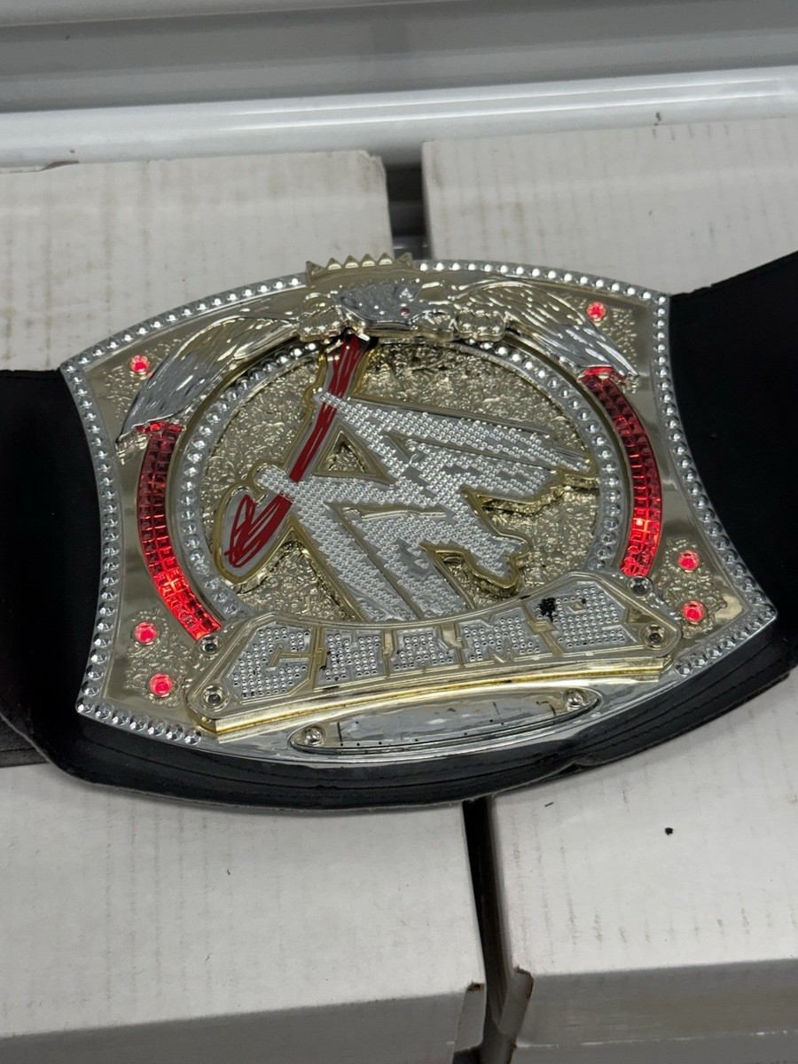 Monday Night Raw WWE Champion Kids Toy Light up Spinner Belt