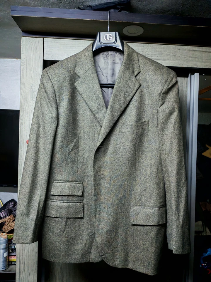 Vintage Polo by Ralph Lauren classic Wool & Cashmere suit jacket blazer 44R - Image 2 of 4