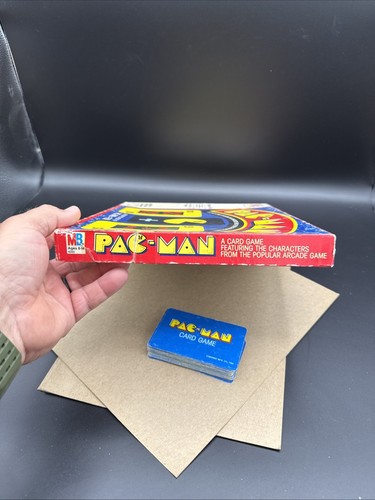 Vintage 1982 Milton Bradley PAC-MAN Card Game pre-owned Complete With All Cards - Picture 9 of 13
